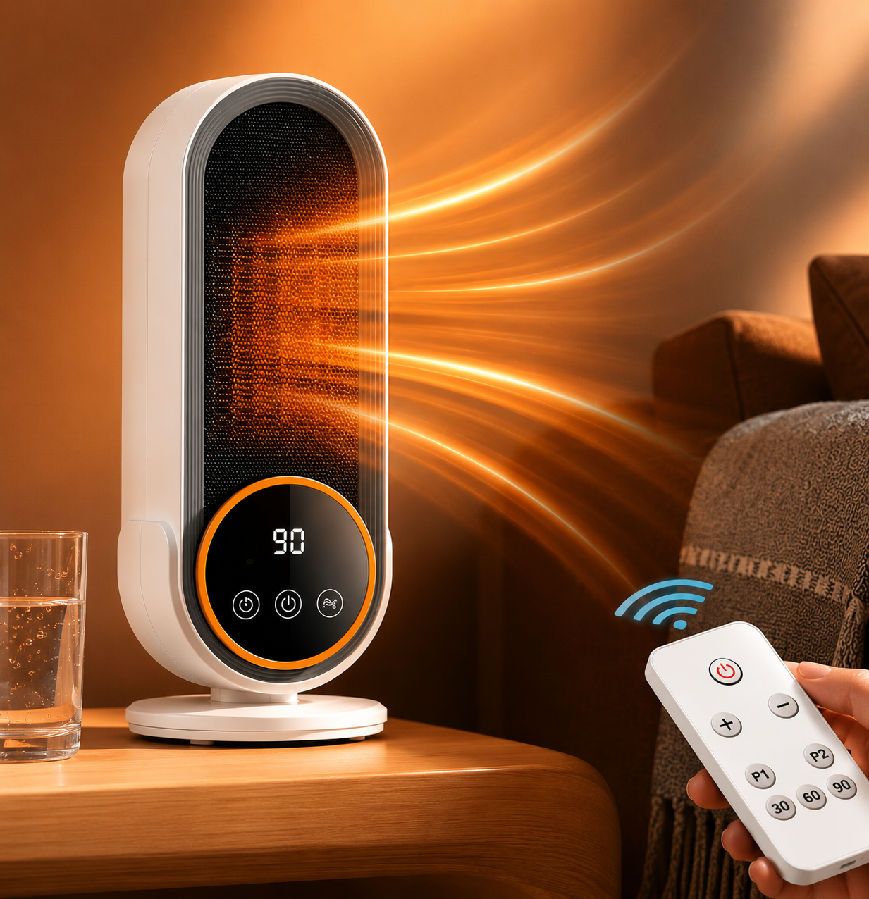 Mini Radiateur Électrique Chauffage Rapide