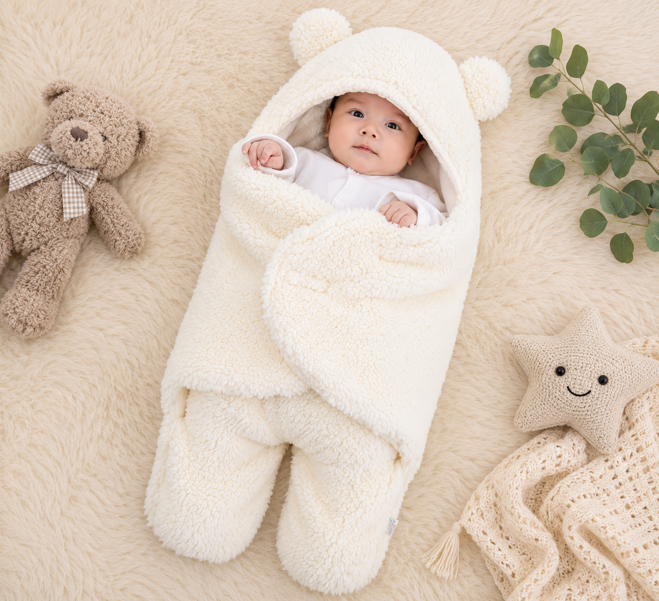 Couverture Bébé Hiver Ultra Douce