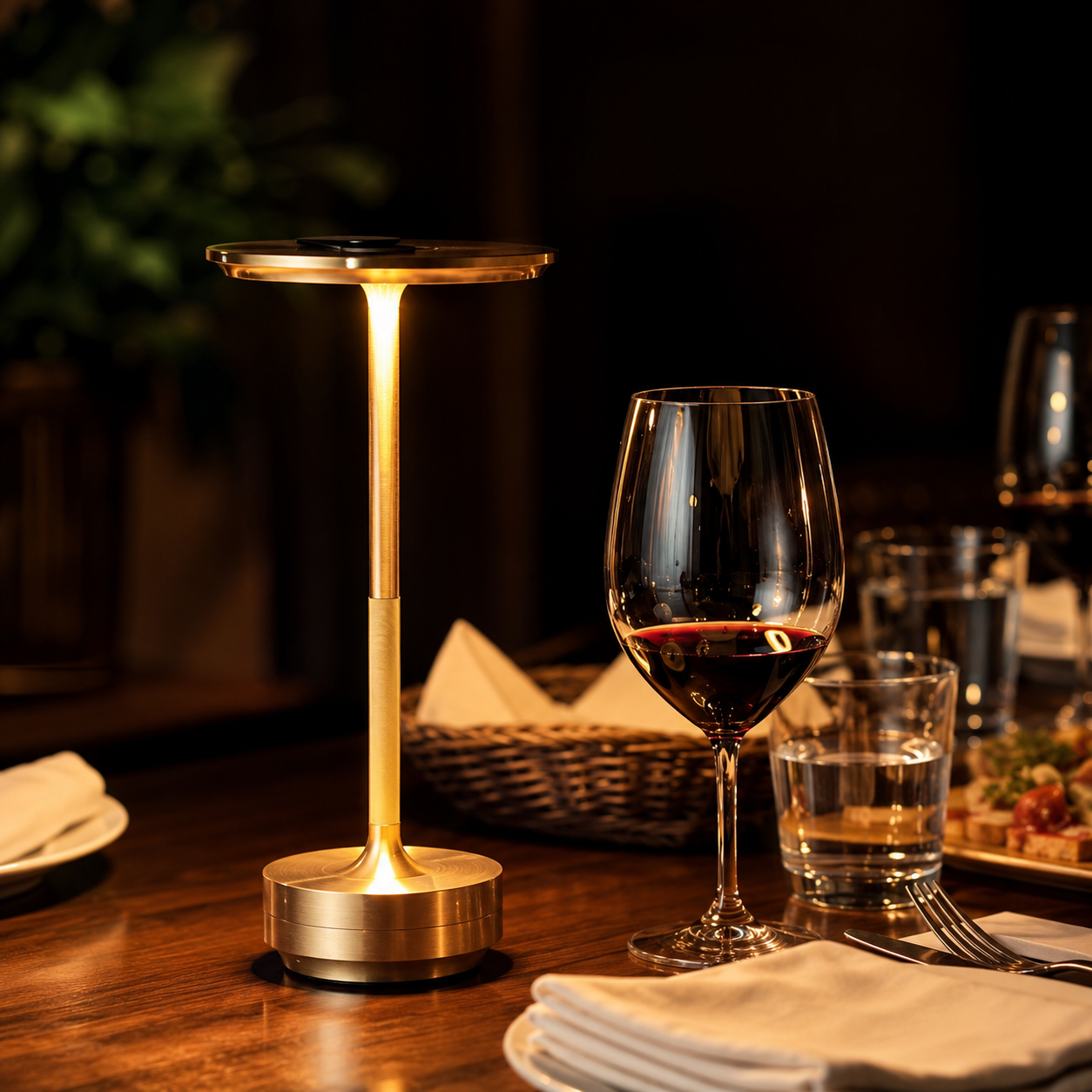 Lampe de Table Sans Fil Rechargeable LED
