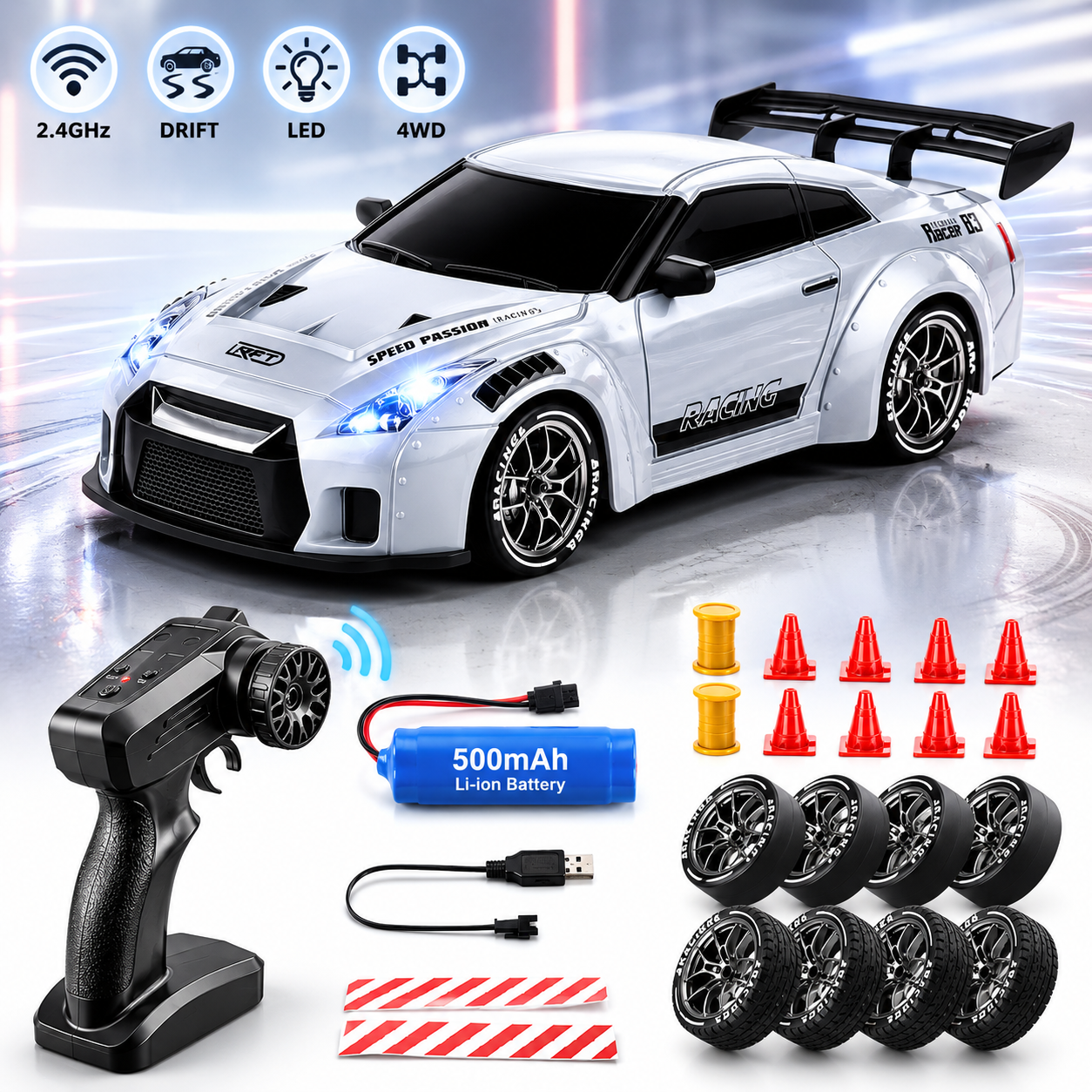 Panier Express - Voiture RC Drift Rechargeable Haute Performance
