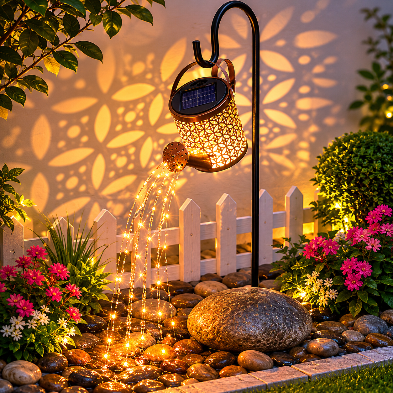 Arrosoir Solaire LED Décoratif de Jardin