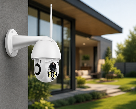 Caméra de Surveillance WiFi 360° HD avec Vision Nocturne