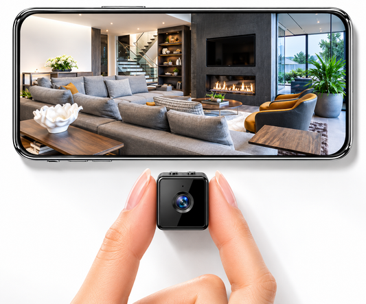 Caméra de Sécurité WiFi HD avec Vision Nocturne et Alertes Instantanées