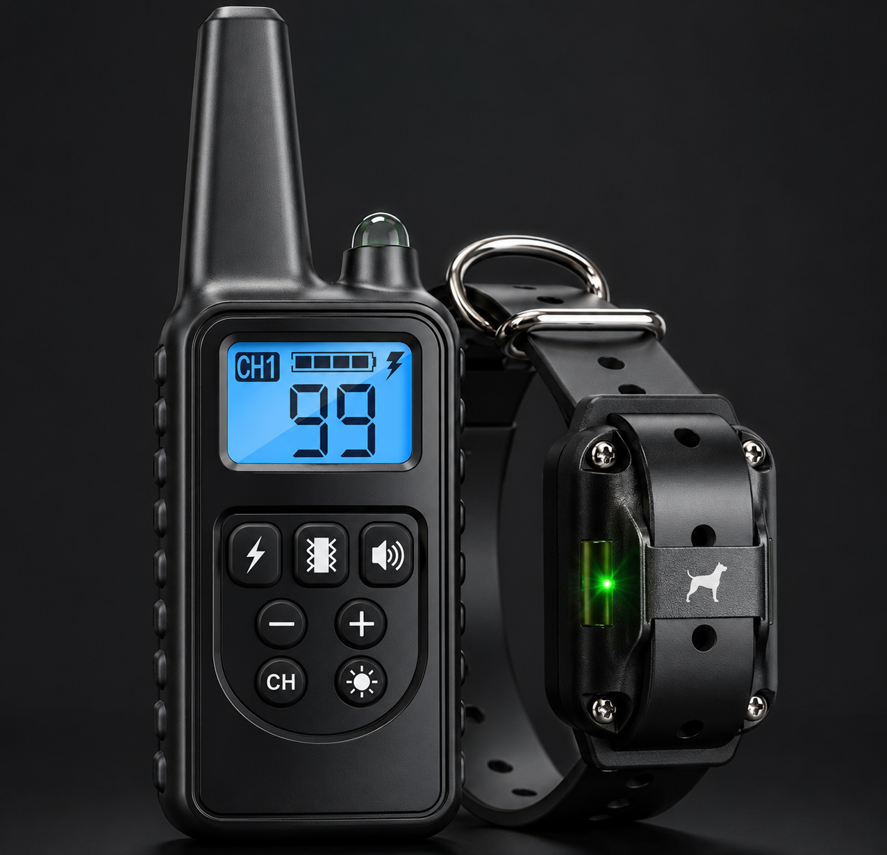 Collier Anti-Aboiement Rechargeable et Étanche pour Chien