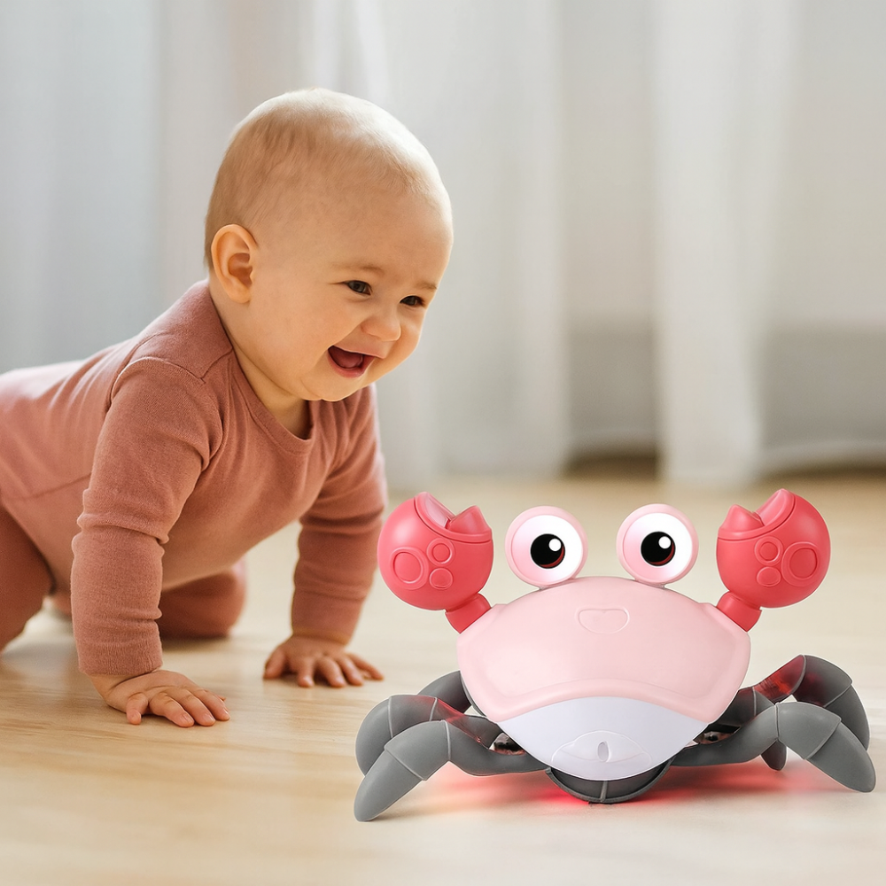 Crabe Danseur Musical et Lumineux pour Bébé