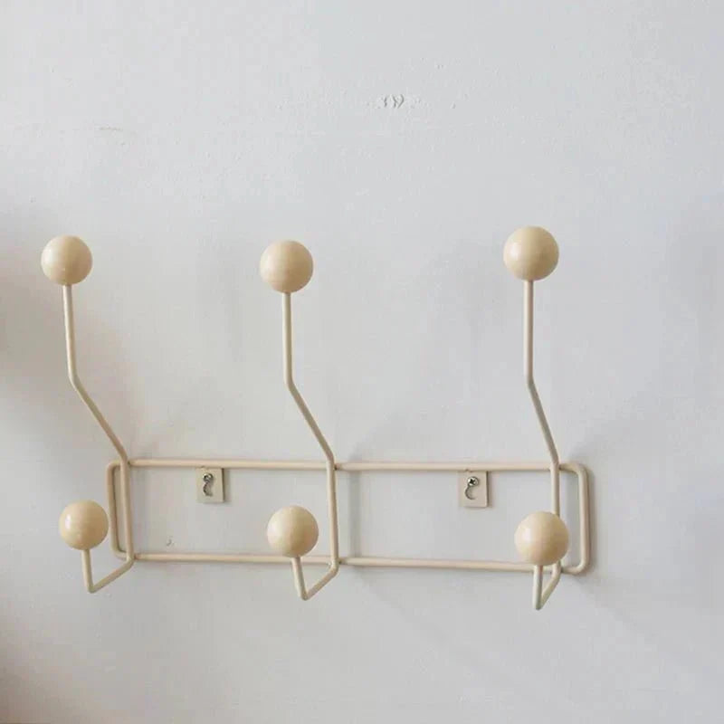 Ensemble de Patères Vintage en Métal pour Manteaux et Accessoires